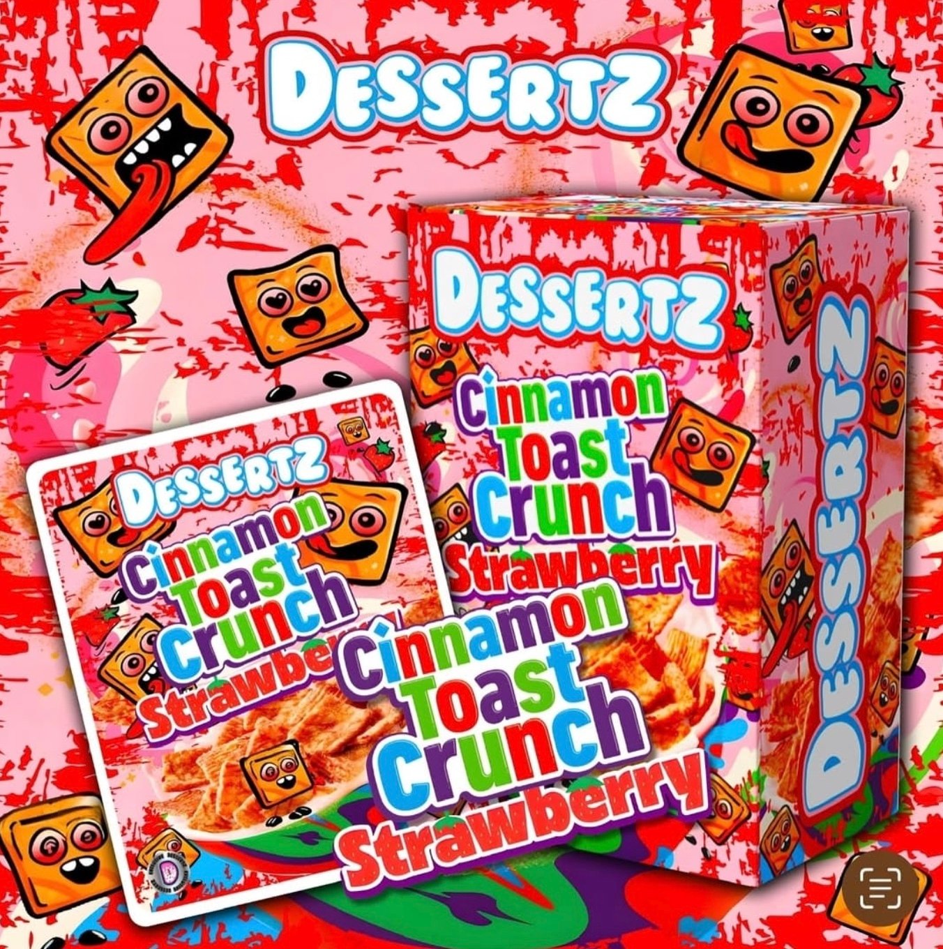 Dessertz Cinnamon ToastCrunch Strawberry
