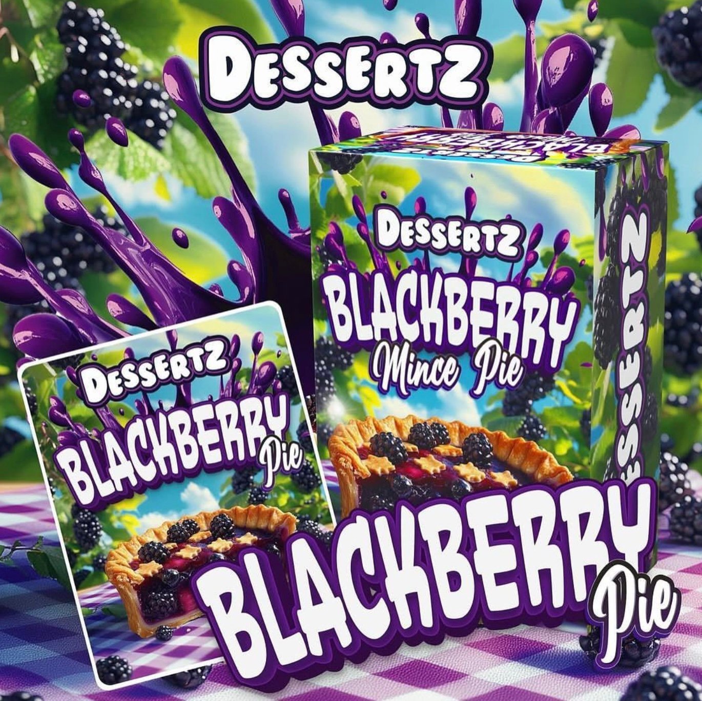Dessertz Blackberry Pie