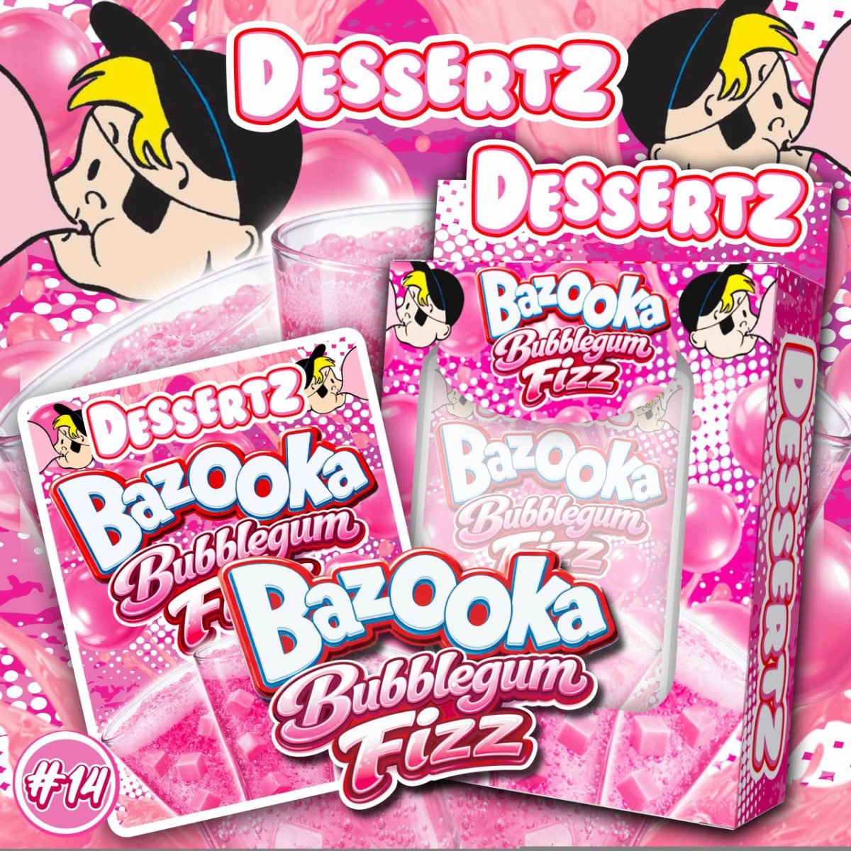 Dessertz Bazooka Bubble Gum Fizz