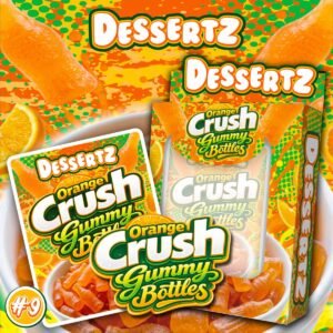 Dessertz Orange Crush Gummy Bottles
