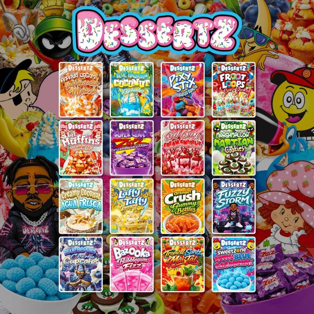 New Dessertz Flavors collection